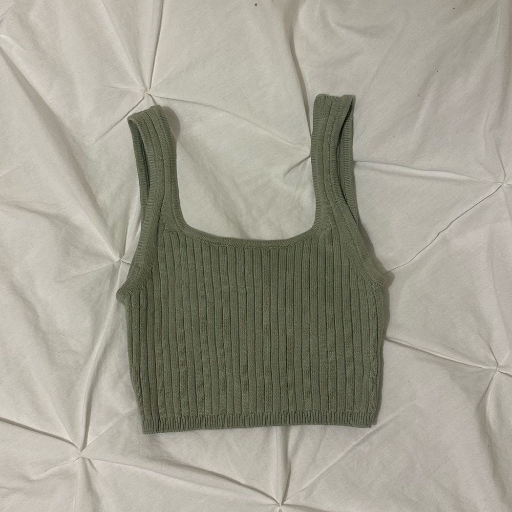 Aritzia Wilfred Manila cropped tank
